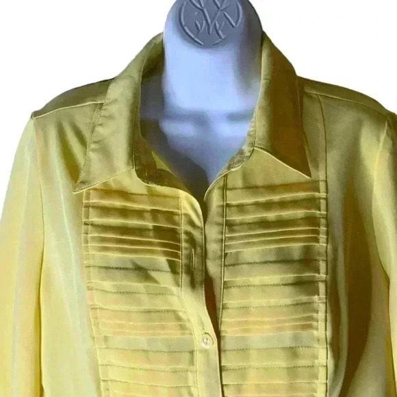 Covington Petite Women's Blouse Stretch Size Medium Petite Top - Picture 5 of 8